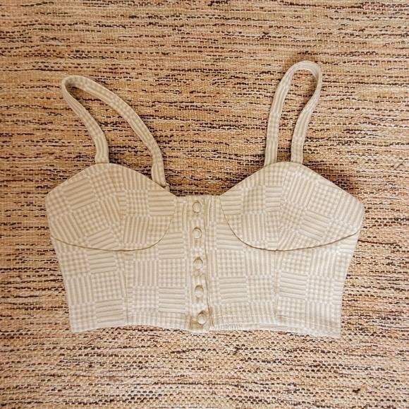 EMORY Park Cropped Cami Corset Top - Picture 6 of 6